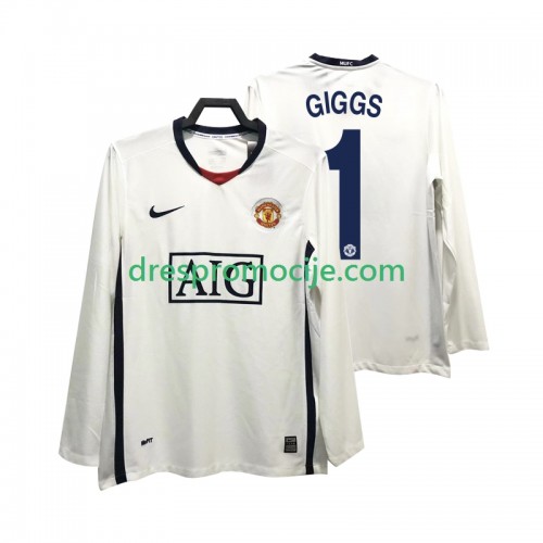 Manchester United GIGGS 11 Premier League 2008 2009 Dres Retro Gostujući Dugim Rukavima Manchester United GIGGS 11 Premier League 2008 2009 Dres Retro Gostujući Dugim Rukavima